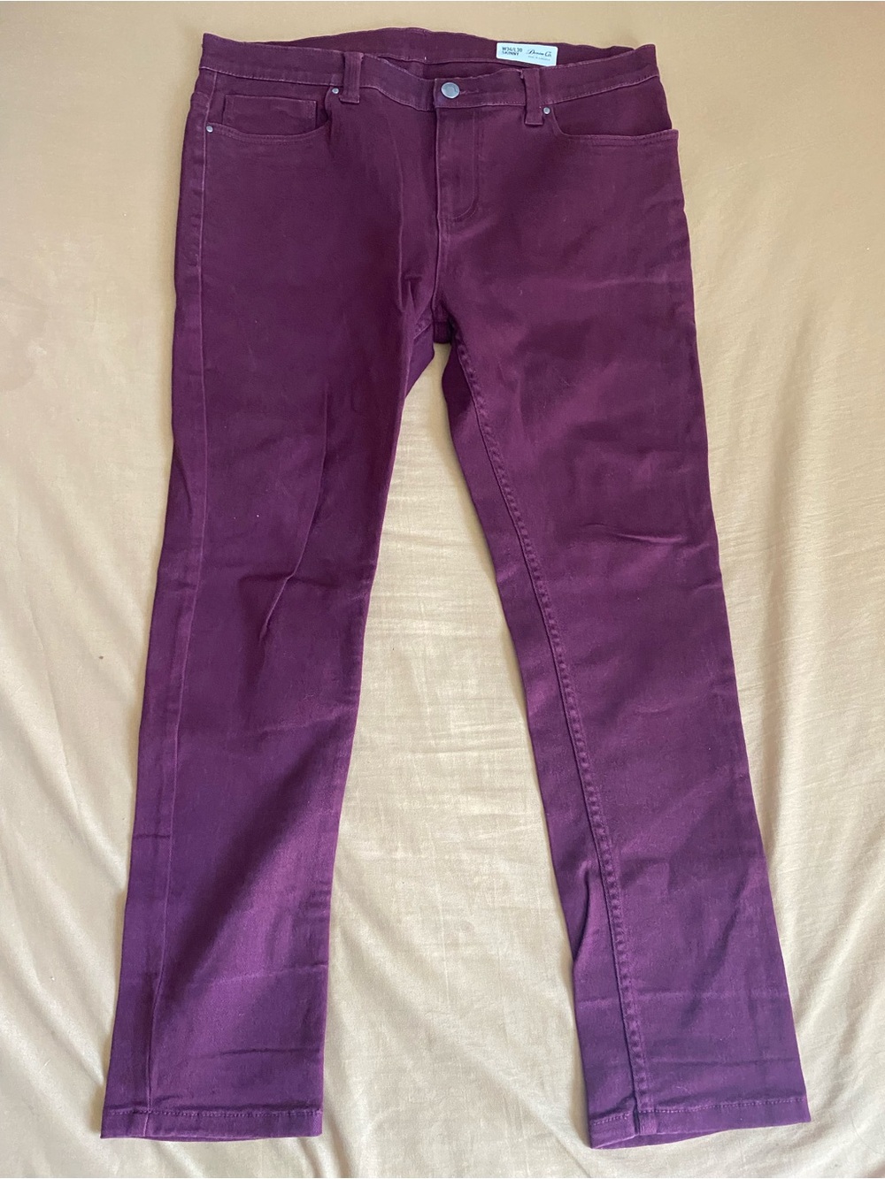 Women’s Plum Skinny Jeans
